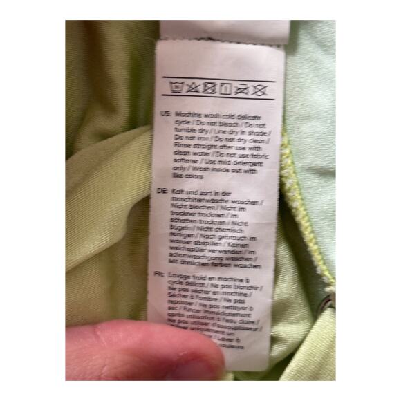 Cupshe bathing suit Romantic Garden Square neck ruching one piece size Medium M - Picture 6 of 7